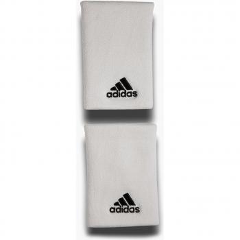 Par Muñequera Adidas Largas Blanco
