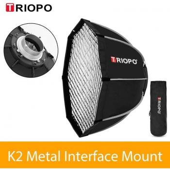 Triopo K2 65cm Octagon Flash Box with Honeycomb – Rapid Release, Bowens Compatible