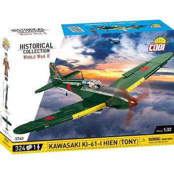 Maquette avion COBI – Kawasaki Ki‑61‑I Hien, 574 pièces, plastique, à partir de 8 ans