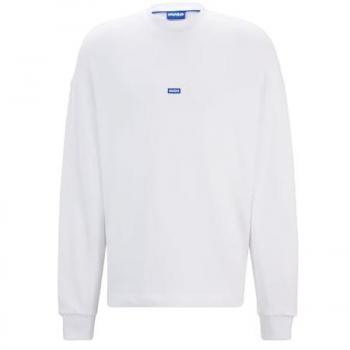 Hugo 2XL Felpa Nedro Bianco
