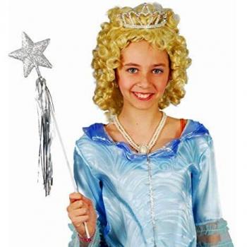 Bacchetta di magia argento 53 cm