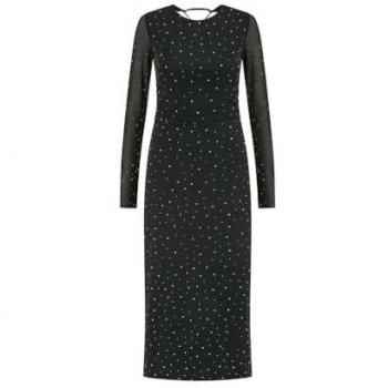Twilight Star Mesh Midi with Tie Back