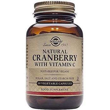 Solgar Vegetarian Cranberry and Vitamin C Capsules