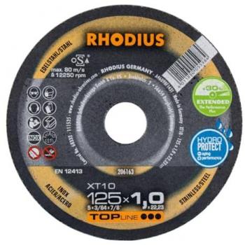Rhodius Edelstahl-Trennscheiben 125 mm, 25 Stück