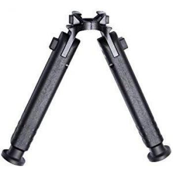 ASG Rail Picatinny Fiber Nylon Universal Bi-pod for Adults Unisex Noir Taille Unique