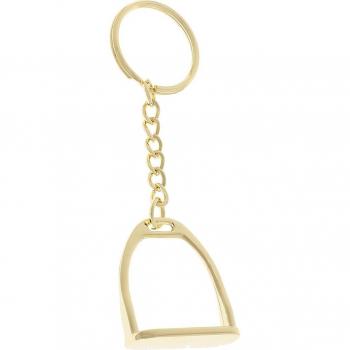 English Style Stirrup Keychain for Equestrians