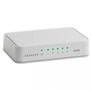 Switch Ethernet 5 ports Netgear FS205