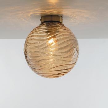 ECO-Light I-NEREIDE-G-PL25 CH NEREIDE Plafoniera E27 60 W Champagne, Cromo