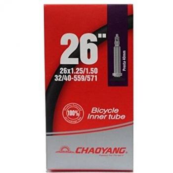 Chaoyang CYT Camera d'aria 26x1.25/1.50 valvola Presta 40mm