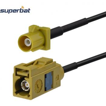 Superbat 1.2m RG174 Satellite Radio Antenna Extension Cable Fakra K Connector