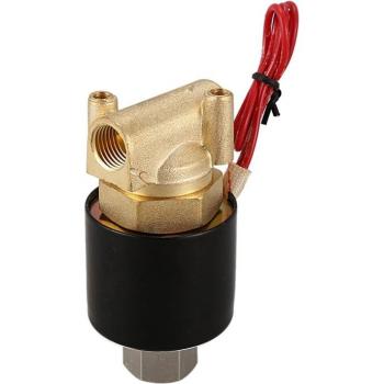 1/4 Inch DN8 Normally Open Electric Solenoid Valve 220V Brass for Water Oil Gas