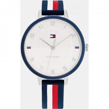 Tommy Hilfiger Florence 1782584 Reloj Analógico para Mujer de Silicona Tricolor