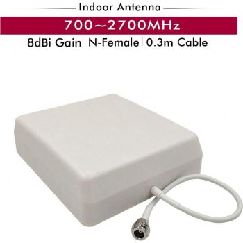 700-2700MHz High Gain Indoor Panel Antenna for Cell Phone Signal Boosters