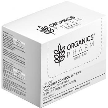 Organics pharm dandruff control lotion neem oil, tea tree and pentavin 12 fiale da 6 ml