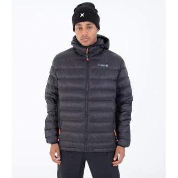 Puffer Jacket Cayuga Nero XL – Hurley