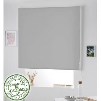 Jalousie Naturals Grau 140 x 175 cm lichtdurchlässig