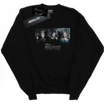 Maleficent Black Character Poster Sweatshirt