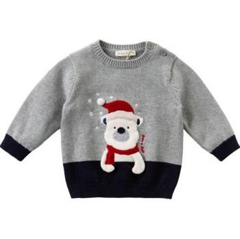 Pull hiver bébé garçon avec dessins