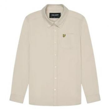 Chemise Lyle & Scott Beige Élégante M