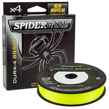 Fil Tressé Spiderwire Dura 4 300m Jaune 0.14mm