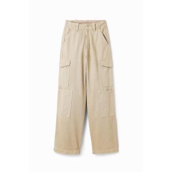 Bianco Cargo Desigual Pantaloni 44