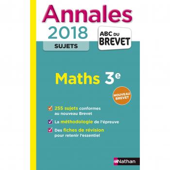 Maths 3e : Sujets