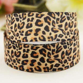 Cinta 3” 75mm Leopardo Estampado 10 Yards – Diseño Infantil