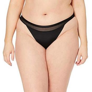 Sloggi Slo S Silhouette Tanga Negro, Talla 40