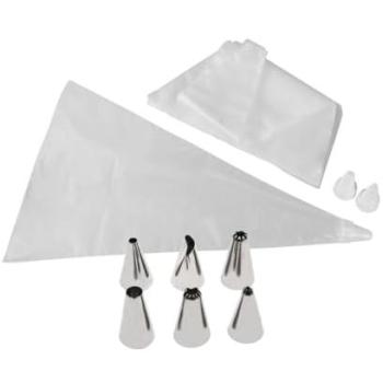Lot de 20 poches à douilles avec accessoires 32 cm Zenker Smart Pastry