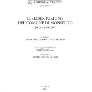 Il «Liber iurium» del comune di Monselice