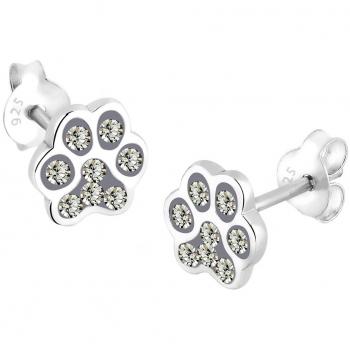 Elli Pfoten-Schmuck für Damen – 925 Silber mit blauen Edelsteinen