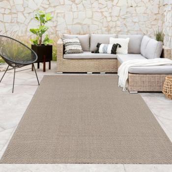 Pavimento Esterno per Balcone, Salone – Crema Monocromo, 80x150 cm, Alta Resistenza