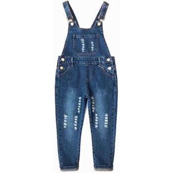Chumhey 5-13T Denim Overalls for Children
