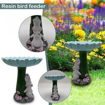 Oiseau Résinien – Bol décoratif pour le bain et l'extérieur