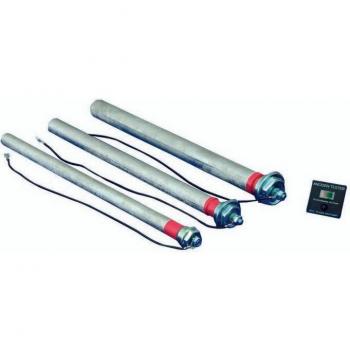 Anode de magnésium (1 × 320) prête à l'indicateur de déplétion