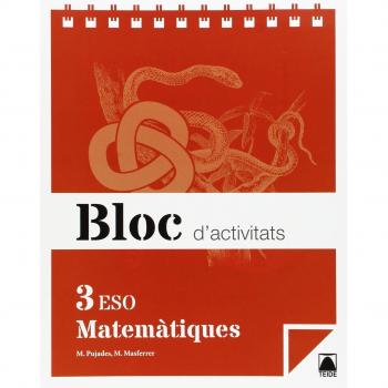 Bloc d'activitats. Matemàtiques 3r ESO (Tapa blanda).