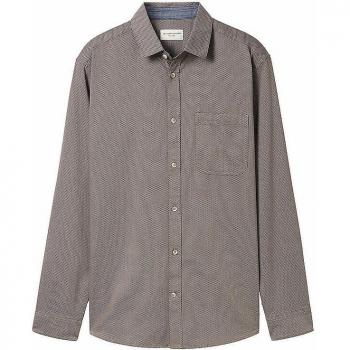 TOM TAILOR Langarmhemd in Blau L