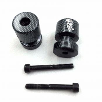 Carrete Htt Carbin R6 grabado 6 mm para Yamaha YZF-R6 1998-2015