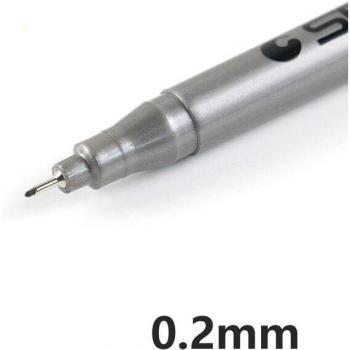 Crayon fineliner à pointes variées
