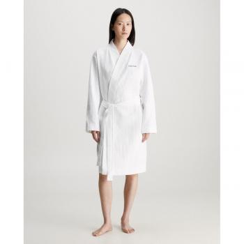 Albornoz Femenino Calvin Klein Gofrado de algodón
