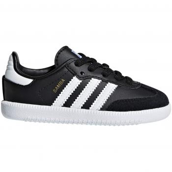 Adidas Samba OG El I, Zapatillas de Deporte Unisex niño, Negro