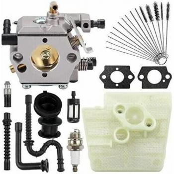 Carburatore di ricambio Stihl 024/026/024AV/024S MS240/MS260 Pro con filtro aria drive (WT-194, WT-194-1, 1121, 120, 0611)