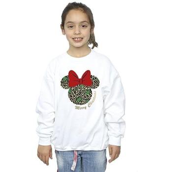 Minnie Mouse Christmas Leopard Pattern Sweater