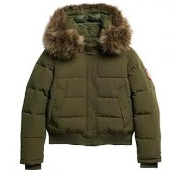 Giacca Superdry Everest Army Khaki XL in Khaki
