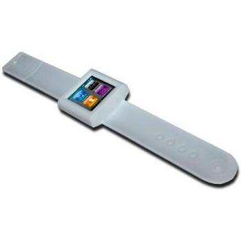 Pulsera SnaletWHT en blanco para el iPod Nano con efecto pulgares arriba