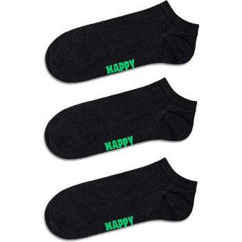 3 pares de calcetines tobilleros negros