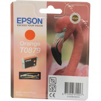 Epson T0879 Tintenflasche Flamingo – Orange (Single)