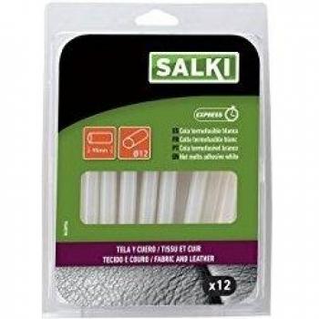 COLA DE SILICONA TERMOFUSIBLE 120 GR. BLANCA