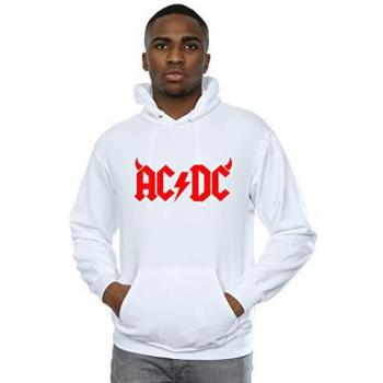 Licentiegemarkeerde Ac/Dc horn hoodie voor heren