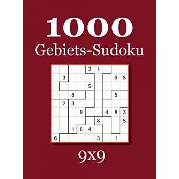 1000 Gebiets-Sudoku 9x9